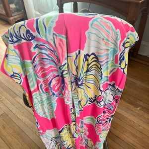 Lilly Pulitzer palazzo pants SIZE L HEMMED